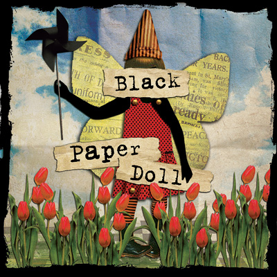 Black Paper Doll