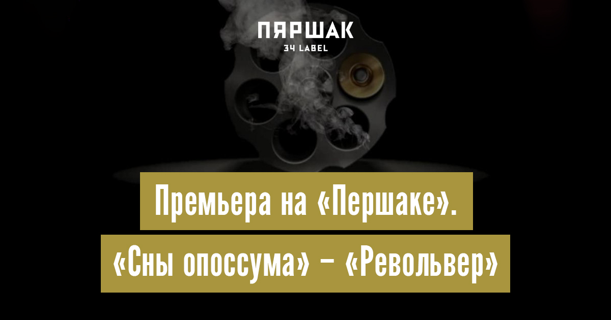 Витебская группа «Сны опоссума» презентует сингл «Револьвер»