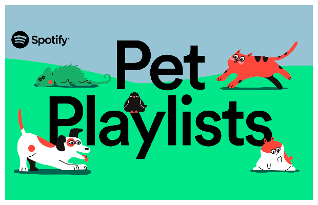 Spotify запускает плейлисты для домашних животных